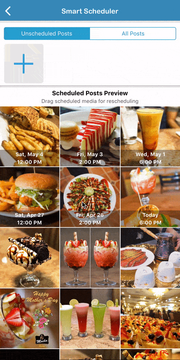 Smart Scheduler Drag and Drop